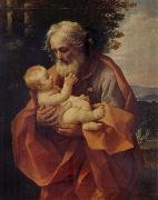 St Joseph with the Infant Christ, Guido Reni